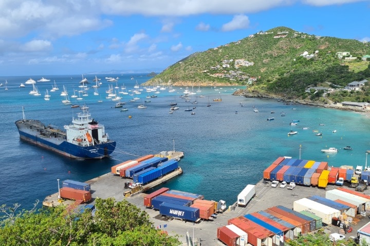 port de Saint Barthélemy