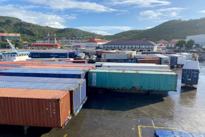 port de Saint Barthélemy
