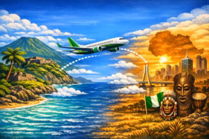 Vol direct entre Saint-Kitts et Nigeria