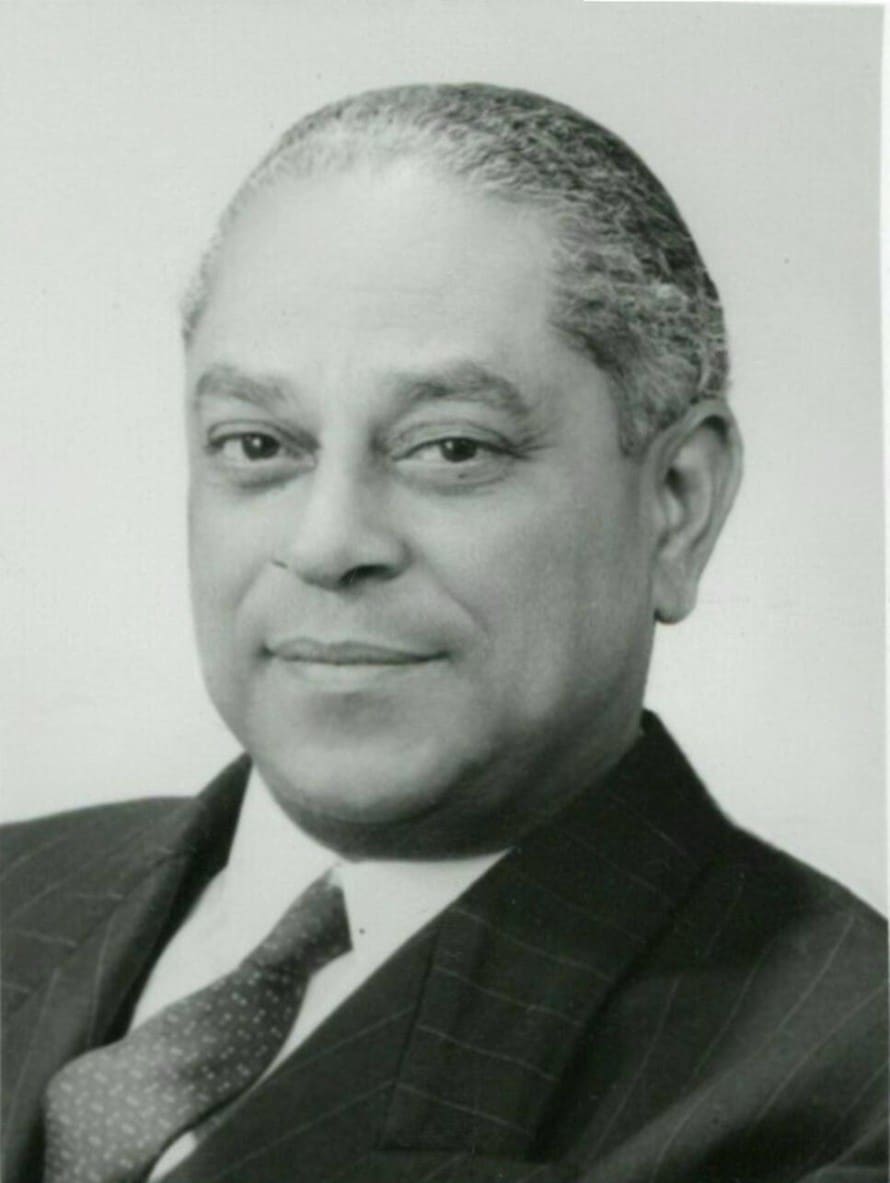 Gaston Monnerville, président du Sénat français de 1958 à 1968