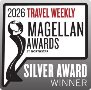 Silver Magellan Award 2026 logo awarded to Martinique for its culinary heritage