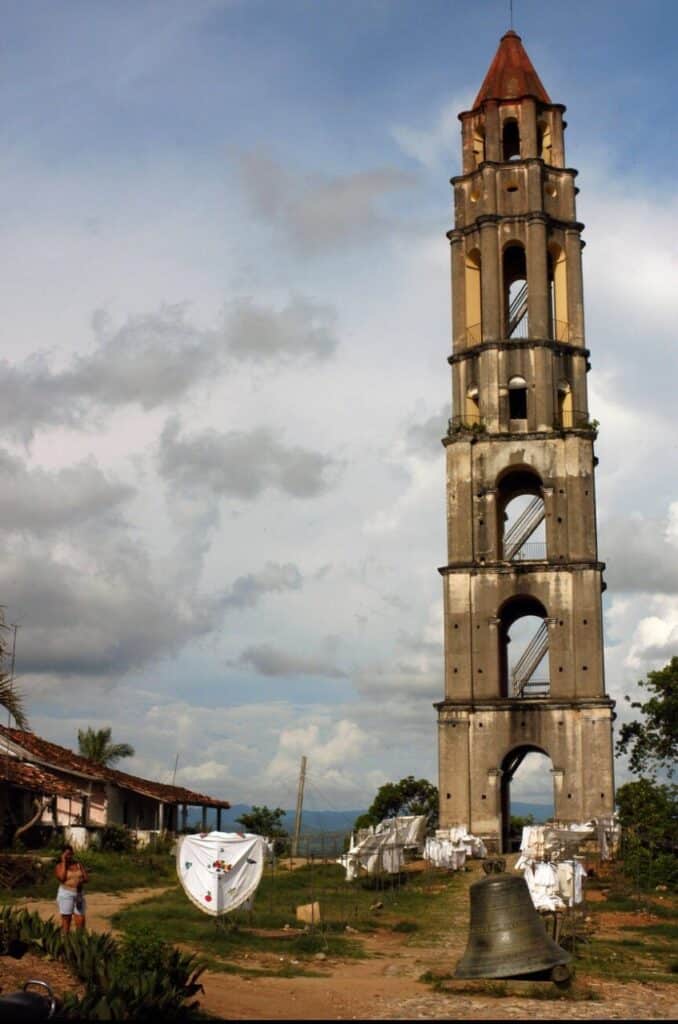 Manaca Iznaga Tower in the Valle de los Ingenios, near Trinidad, Cuba